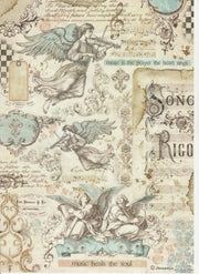 STAMPERIA Decoupage A3 Rice Paper